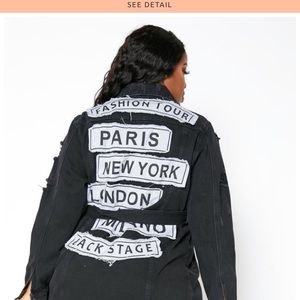 Distressed Denim Jacket